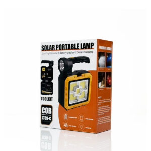 خرید و قیمت چراغ اضطراری مدل جعبه ابزاردار پاور بانک دار کد c-7739